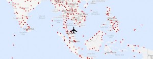 640 piste dove il volo MH370 della Malaysia Airlines potrebbe trovarsi