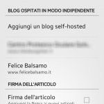 Impostiamo i nostri siti web WordPress nell'app