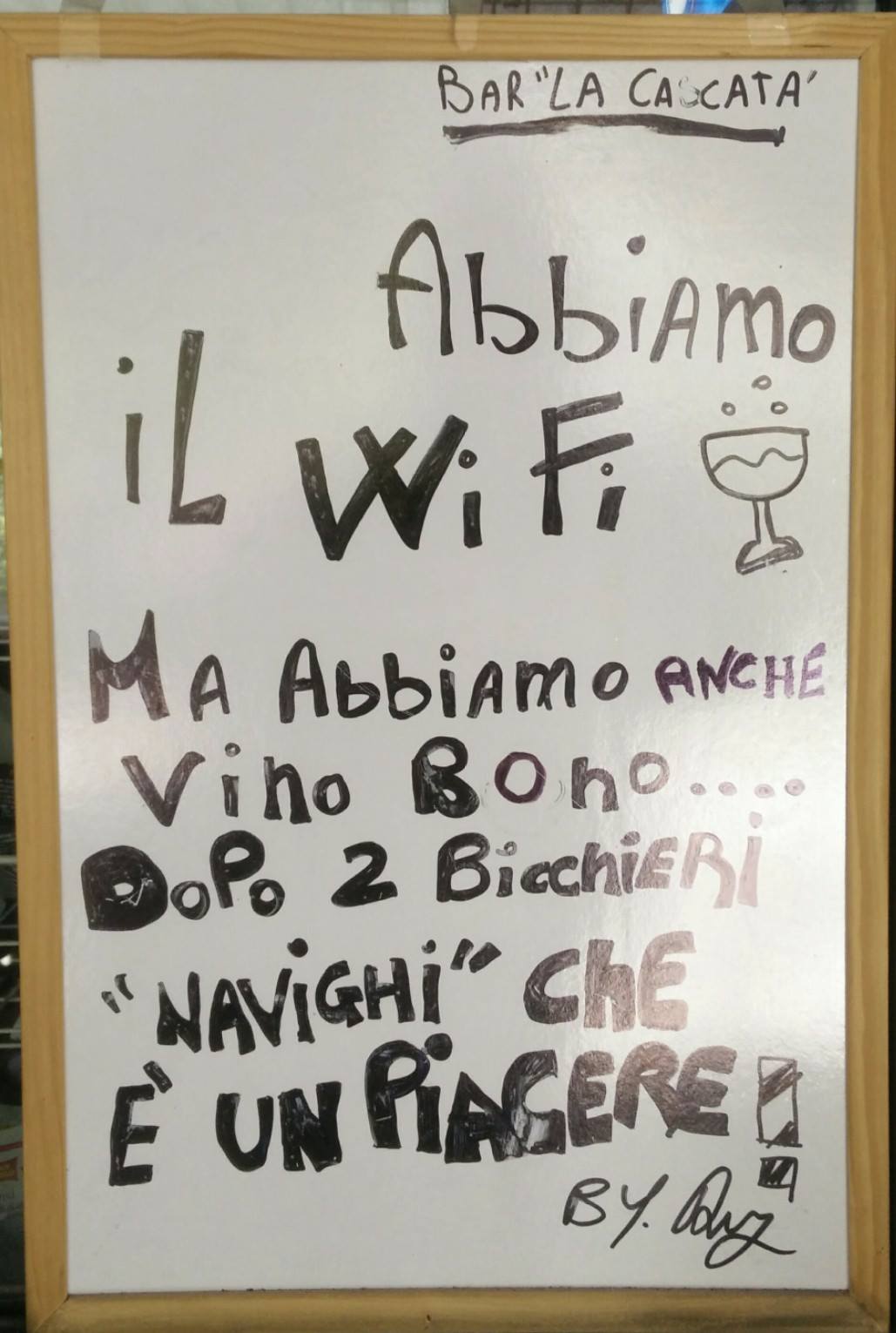 La tecnologia (avanzata) non può nulla contro la tradizione.